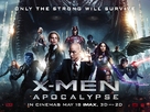 X-Men: Apocalypse - British Movie Poster (xs thumbnail)