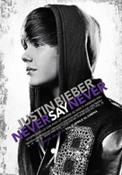 Justin Bieber: Never Say Never - Italian Movie Poster (xs thumbnail)