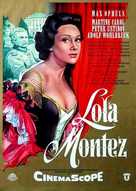 Lola Mont&egrave;s - German Movie Poster (xs thumbnail)