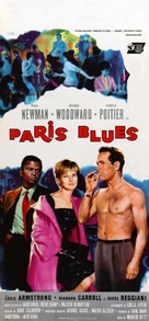 Paris Blues - Italian Movie Poster (xs thumbnail)