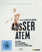 &Agrave; bout de souffle - German Blu-Ray movie cover (xs thumbnail)