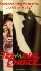 Terminal Choice - British VHS movie cover (xs thumbnail)