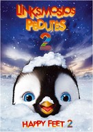 Happy Feet Two - Lithuanian DVD movie cover (xs thumbnail)