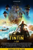 The Adventures of Tintin: The Secret of the Unicorn - Mexican Movie Poster (xs thumbnail)