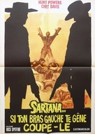 Arrivano Django e Sartana... &egrave; la fine - French Movie Poster (xs thumbnail)