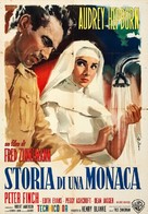 The Nun&#039;s Story - Italian Movie Poster (xs thumbnail)