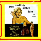 The Seven Year Itch - German Movie Cover (xs thumbnail)