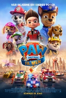 Paw Patrol: The Movie - Norwegian Movie Poster (xs thumbnail)