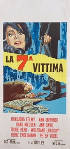Das siebente Opfer - Italian Movie Poster (xs thumbnail)