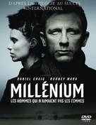 The Girl with the Dragon Tattoo - French DVD movie cover (xs thumbnail)