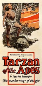Tarzan of the Apes - Movie Poster (xs thumbnail)