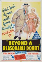 Beyond a Reasonable Doubt - Australian Movie Poster (xs thumbnail)