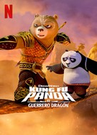 &quot;Kung Fu Panda: The Dragon Knight&quot; - Mexican Video on demand movie cover (xs thumbnail)