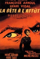 La b&ecirc;te &agrave; l&#039;aff&ucirc;t - French Movie Poster (xs thumbnail)