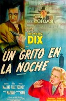 Mysterious Intruder - Argentinian Movie Poster (xs thumbnail)