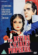 Return of the Scarlet Pimpernel - British DVD movie cover (xs thumbnail)