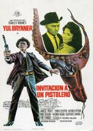 Invitation to a Gunfighter - Spanish Movie Poster (xs thumbnail)