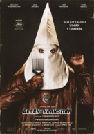 BlacKkKlansman - Finnish Movie Poster (xs thumbnail)