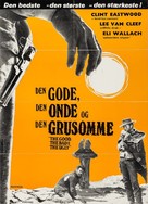 Il buono, il brutto, il cattivo - Danish Movie Poster (xs thumbnail)