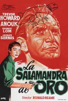 Golden Salamander - Spanish Movie Poster (xs thumbnail)