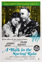 A walk in the spring rain - Australian Movie Poster (xs thumbnail)