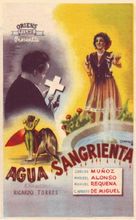 Agua sangrienta - Spanish Movie Poster (xs thumbnail)