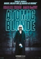 Atomic Blonde - Swedish Movie Poster (xs thumbnail)