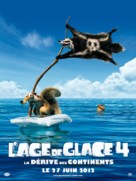 Ice Age: Continental Drift - French Movie Poster (xs thumbnail)