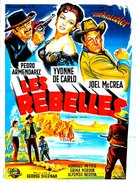 Border River - French Movie Poster (xs thumbnail)