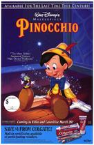 Pinocchio - Video release movie poster (xs thumbnail)