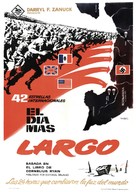 The Longest Day - Spanish Movie Poster (xs thumbnail)
