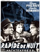 Rapide de nuit - Belgian Movie Poster (xs thumbnail)