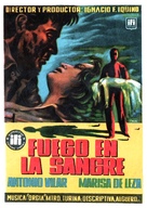 Fuego en la sangre - Spanish Movie Poster (xs thumbnail)