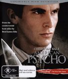 American Psycho - Australian Blu-Ray movie cover (xs thumbnail)