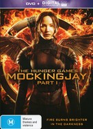 The Hunger Games: Mockingjay - Part 1 - Australian DVD movie cover (xs thumbnail)