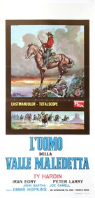 L&#039;uomo della valle maledetta - Italian Movie Poster (xs thumbnail)