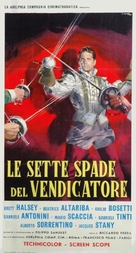 Le sette spade del vendicatore - Italian Movie Poster (xs thumbnail)