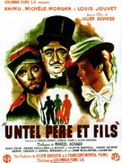 Untel p&egrave;re et fils - French Movie Poster (xs thumbnail)