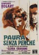 In a Lonely Place - Italian Movie Poster (xs thumbnail)