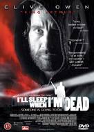 I&#039;ll Sleep When I&#039;m Dead - Danish DVD movie cover (xs thumbnail)