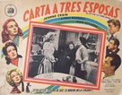 A Letter to Three Wives - Mexican Movie Poster (xs thumbnail)