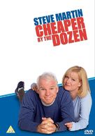 Cheaper by the Dozen - British DVD movie cover (xs thumbnail)
