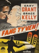 To Catch a Thief - Danish Movie Poster (xs thumbnail)