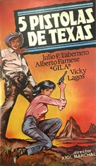 Cinque dollari per Ringo - Spanish VHS movie cover (xs thumbnail)