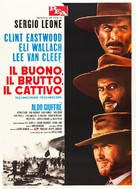 Il buono, il brutto, il cattivo - Italian Movie Poster (xs thumbnail)