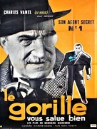 Le gorille vous salue bien - French Movie Poster (xs thumbnail)