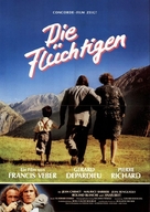 Les fugitifs - German Movie Poster (xs thumbnail)