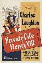 The Private Life of Henry VIII. - British Re-release movie poster (xs thumbnail)