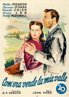 How Green Was My Valley - Italian Movie Poster (xs thumbnail)