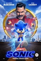 Sonic the Hedgehog - Turkish Movie Poster (xs thumbnail)